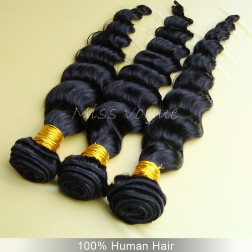Brazilian Virgin Hair 7A Brazilian Loose Wave Curly Weave Human Hair